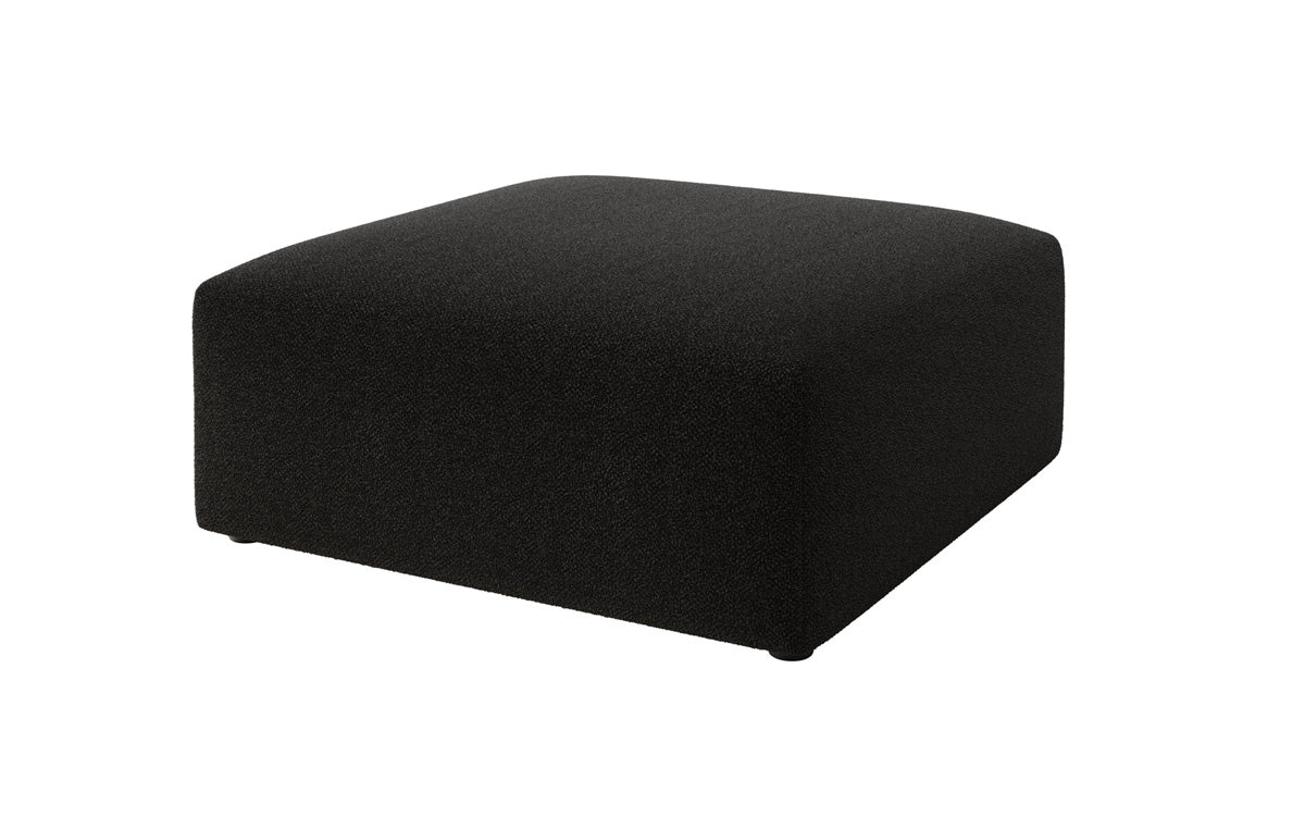 Beistellhocker 80 cm Snug aus Bouclé