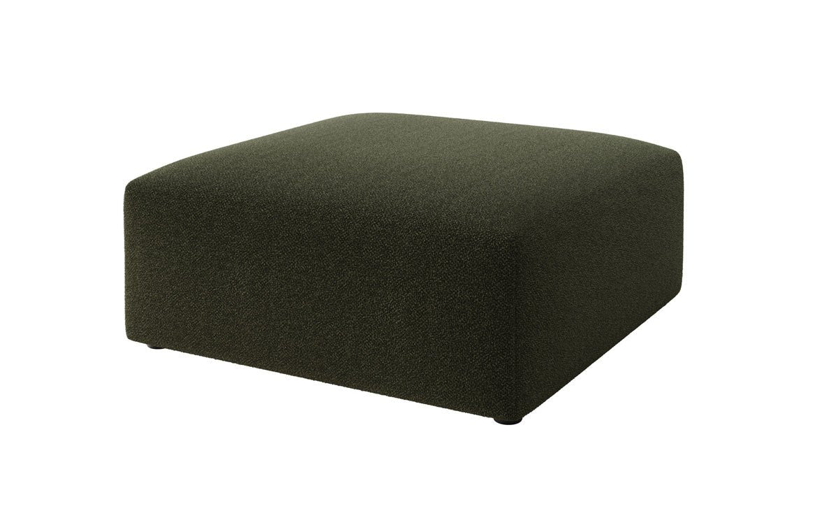 Beistellhocker 80 cm Snug aus Bouclé