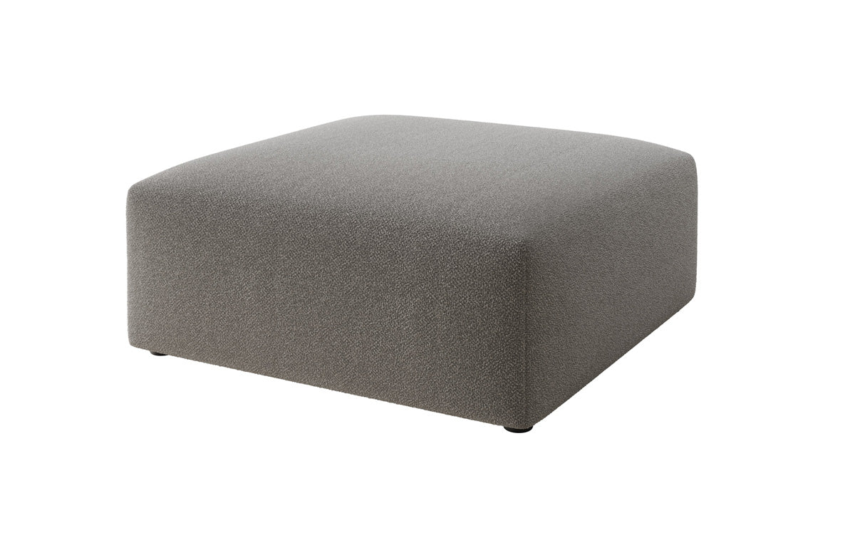 Beistellhocker 80 cm Snug aus Bouclé