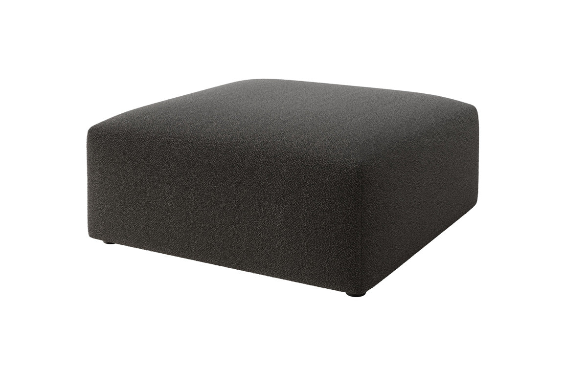Beistellhocker 80 cm Snug aus Bouclé