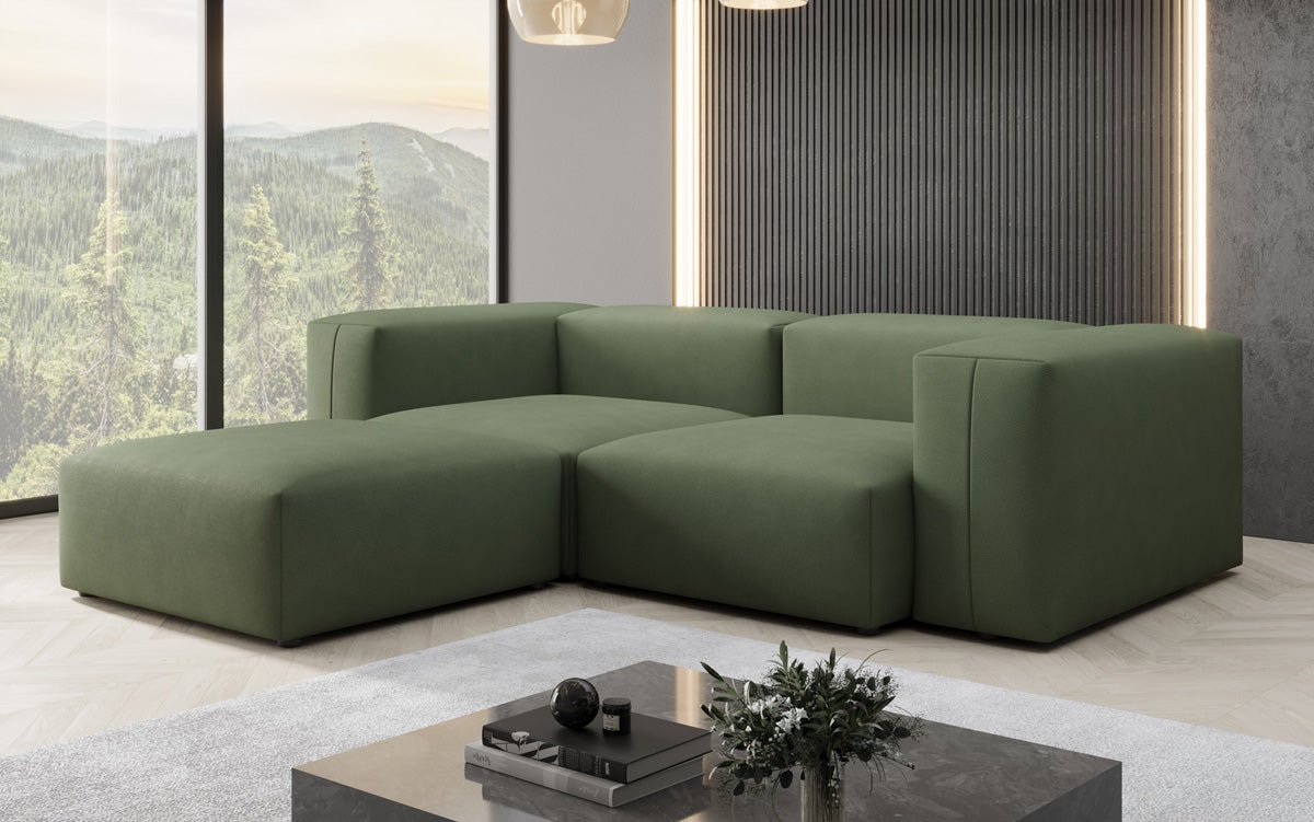 Designer L Sofa Snug Mini in Fabric