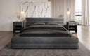 Designer Polsterbett Velana Samt mit Stauraum