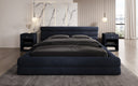 Designer Polsterbett Velana Samt mit Stauraum