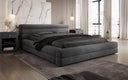 Designer Polsterbett Velana Samt mit Stauraum