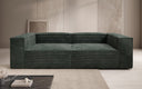 Designer Sofa Lesley 3-Seater in Corduroy
