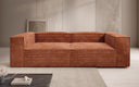Designer Sofa Lesley 3-Seater in Corduroy