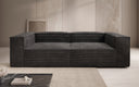 Designer Sofa Lesley 3-Seater in Corduroy