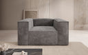 Designer Sofa-Sessel Lesley in Cord