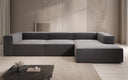 Designer Ecksofa Lesley in Strukturstoff