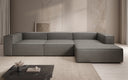 Designer Ecksofa Lesley in Echtleder