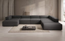 Designer Sofa Lesley U XXL in Fabric