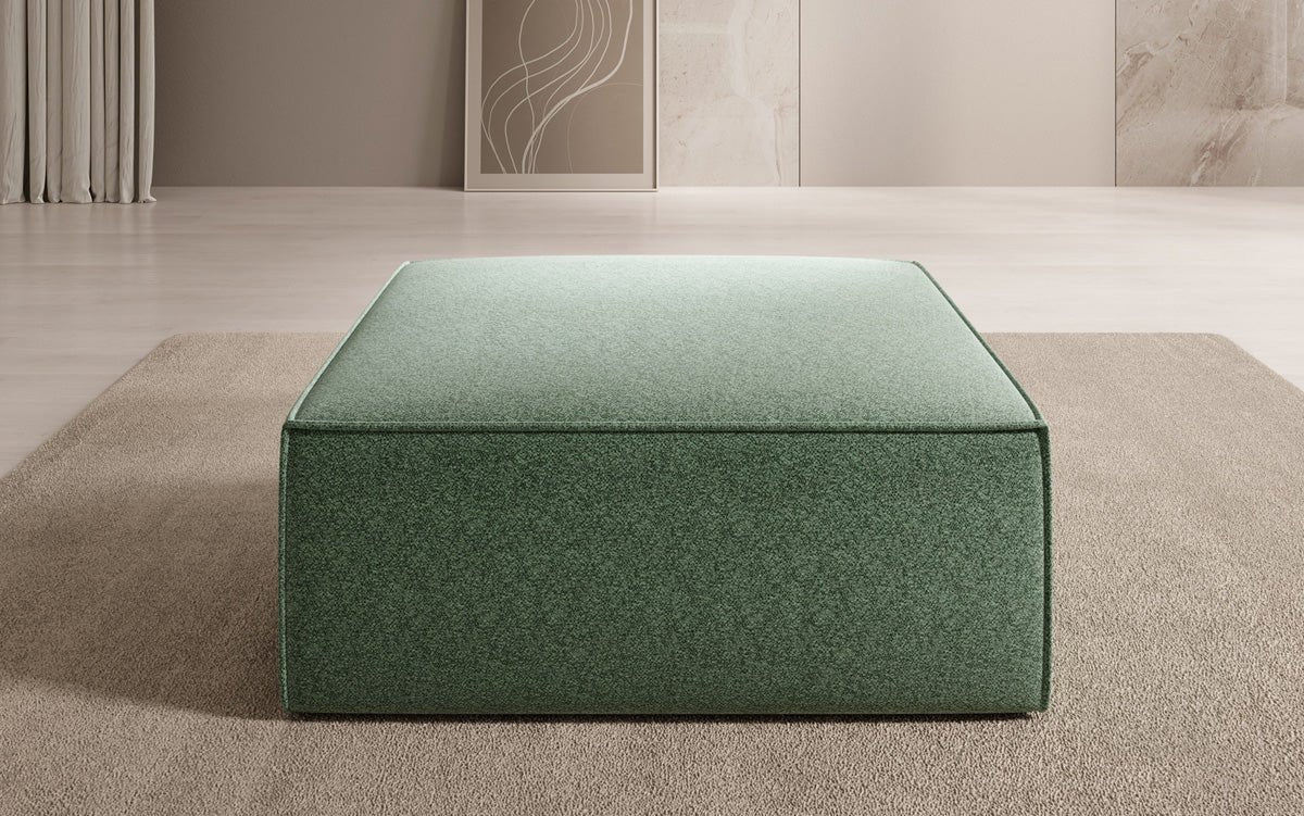 Lesley Side Stool in Textured Fabric