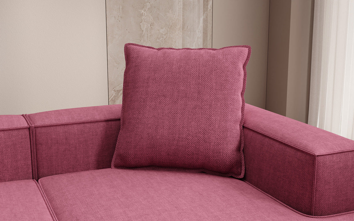 Decorative cushion Lesley 60x60 in linen look
