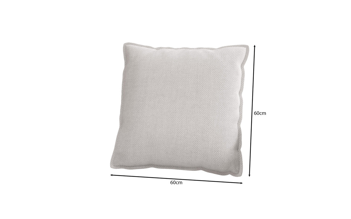 Decorative cushion Lesley 60x60 in linen look