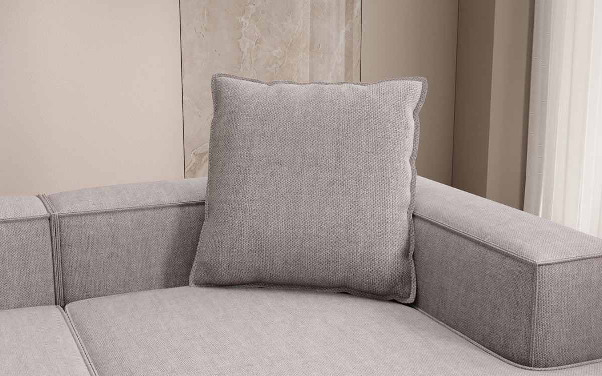 Decorative cushion Lesley 60x60 in linen look
