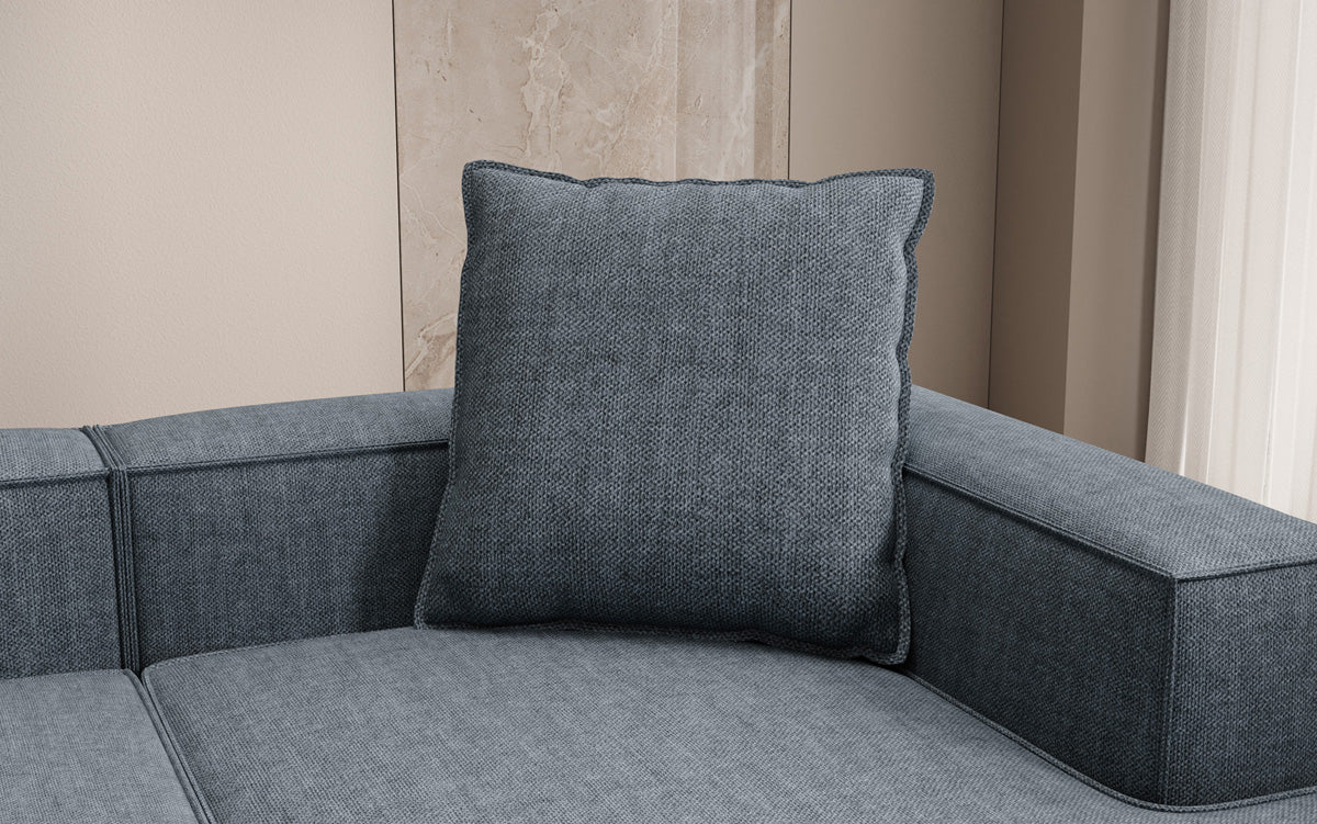 Decorative cushion Lesley 60x60 in linen look