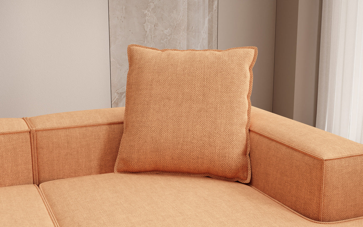 Decorative cushion Lesley 60x60 in linen look