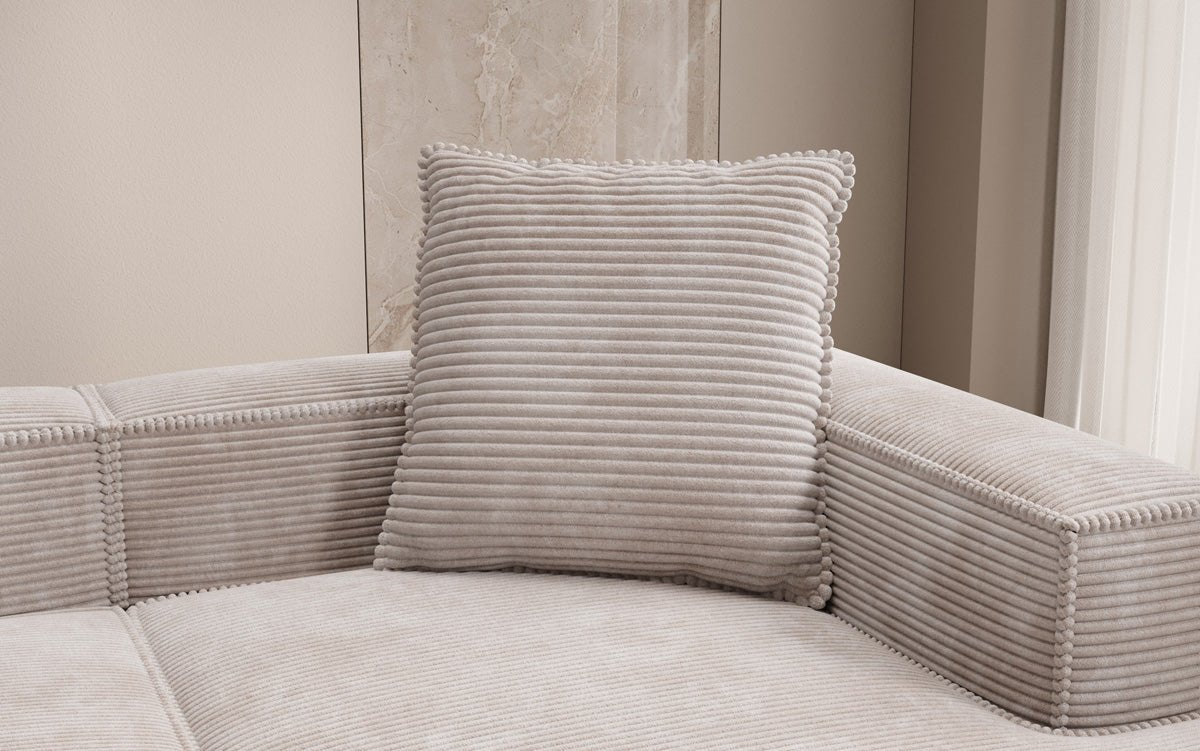 Zierkissen Lesley 60x60 in Cord