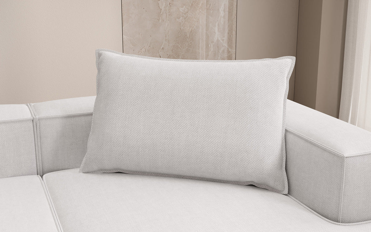 Decorative cushion Lesley 45x80 in linen look