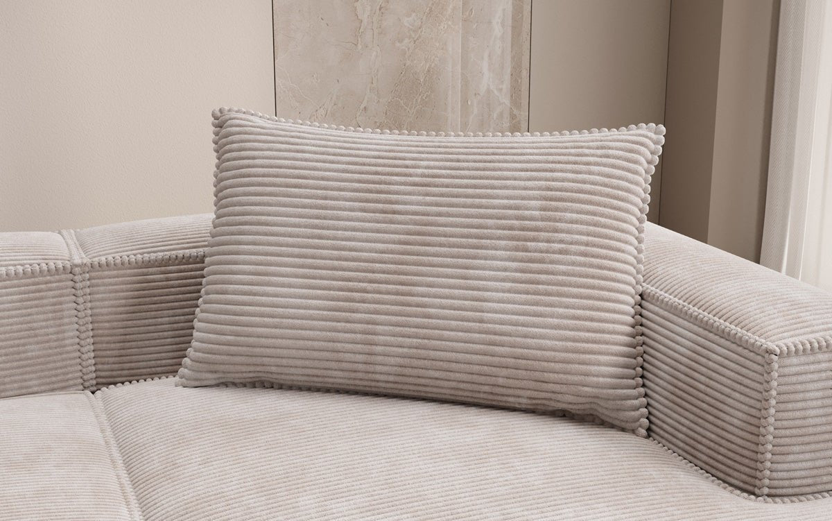 Zierkissen Lesley 45x80 in Cord