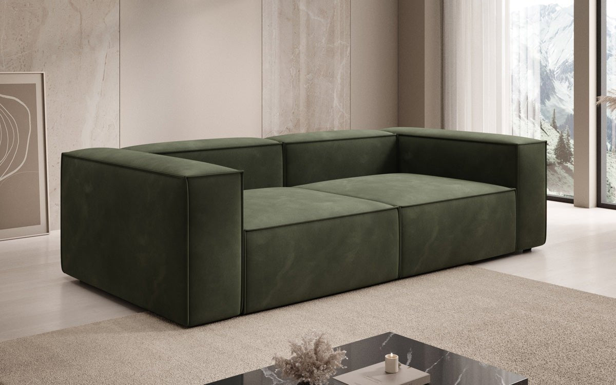 Designer Sofa Lesley 3 Seater in Velvet