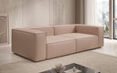 Designer Sofa Lesley 3 Sitzer in Echtleder