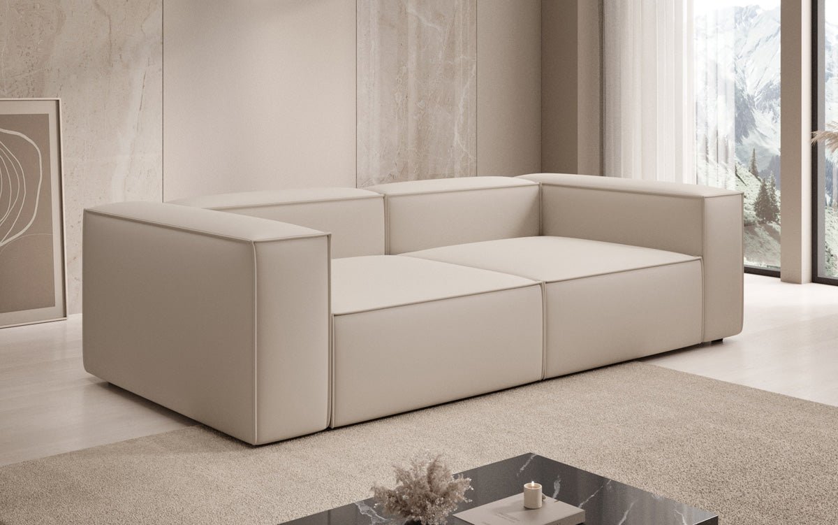 Designer Sofa Lesley 3-Seater in Fabric