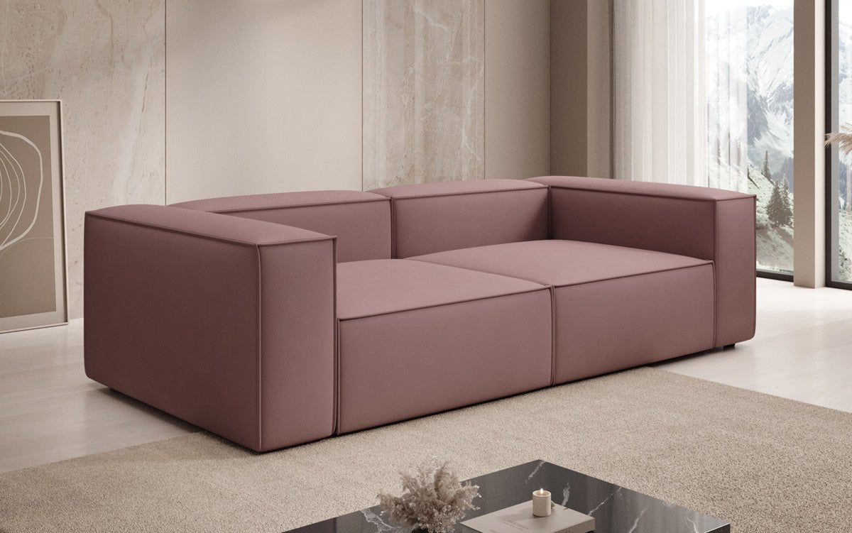 Designer Sofa Lesley 3-Seater in Fabric