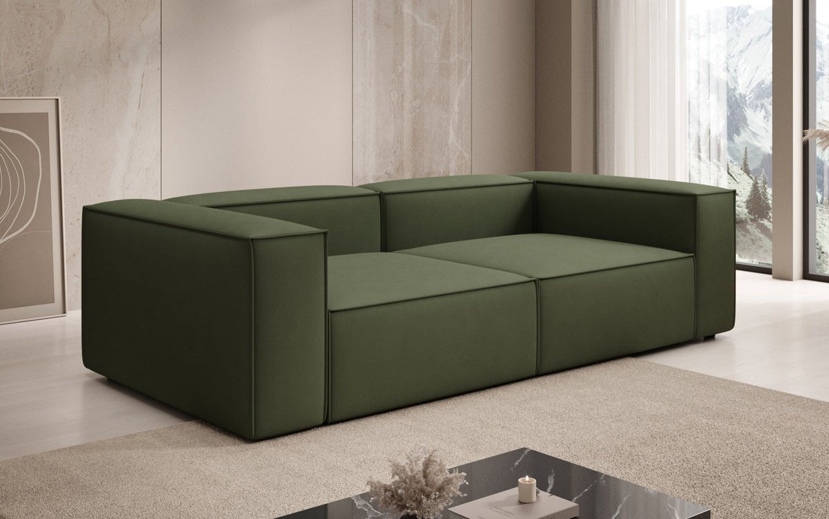 Designer Sofa Lesley 3-Seater in Fabric