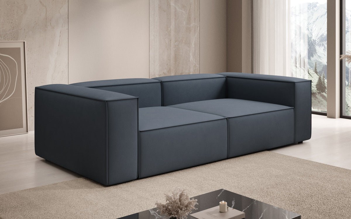 Designer Sofa Lesley 3-Seater in Fabric