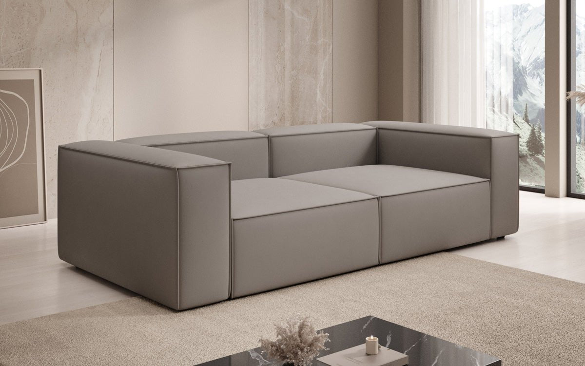 Designer Sofa Lesley 3-Seater in Fabric