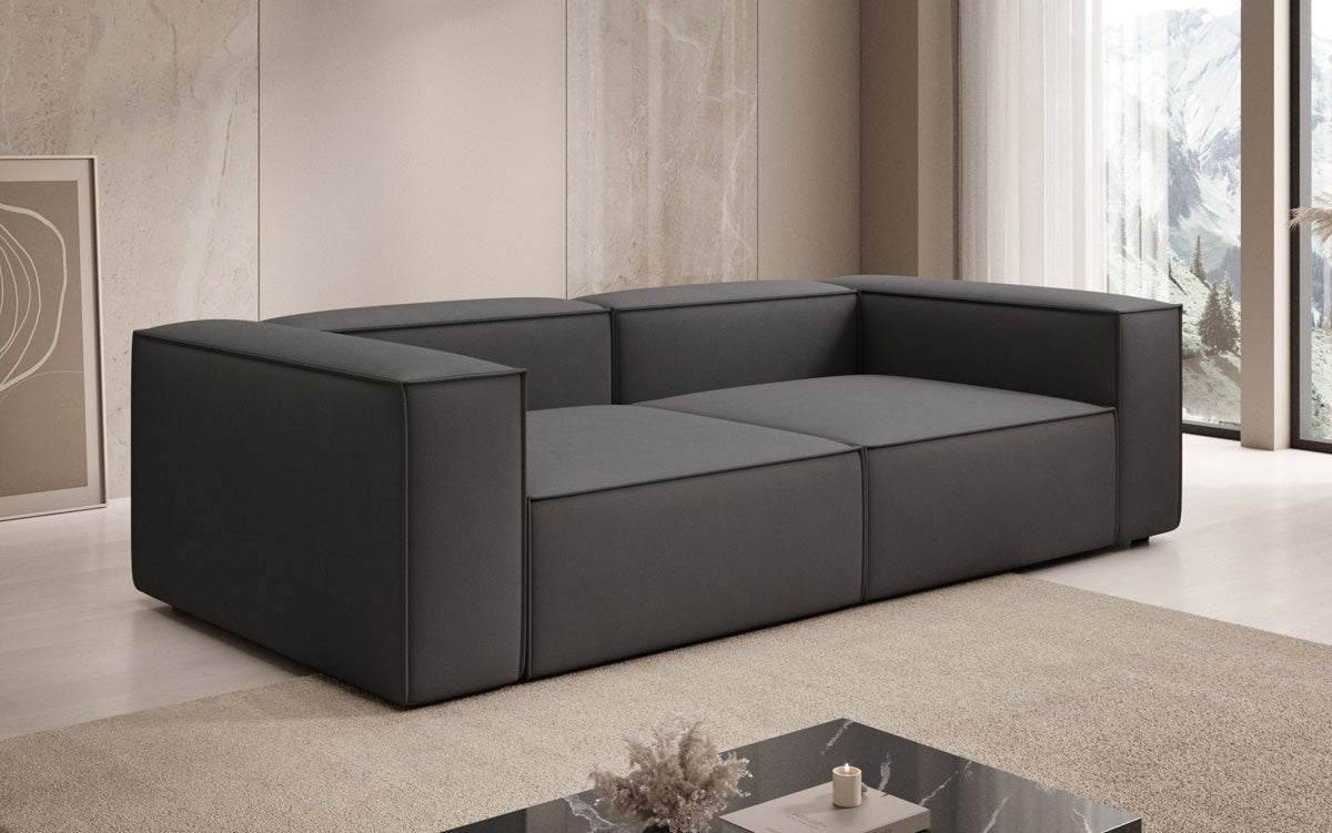 Designer Sofa Lesley 3-Seater in Fabric