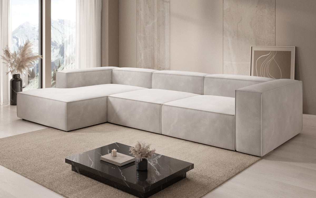 Designer Sofa Lesley L in Velvet
