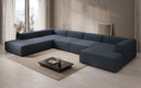 Designer Sofa Lesley U XXL in Fabric