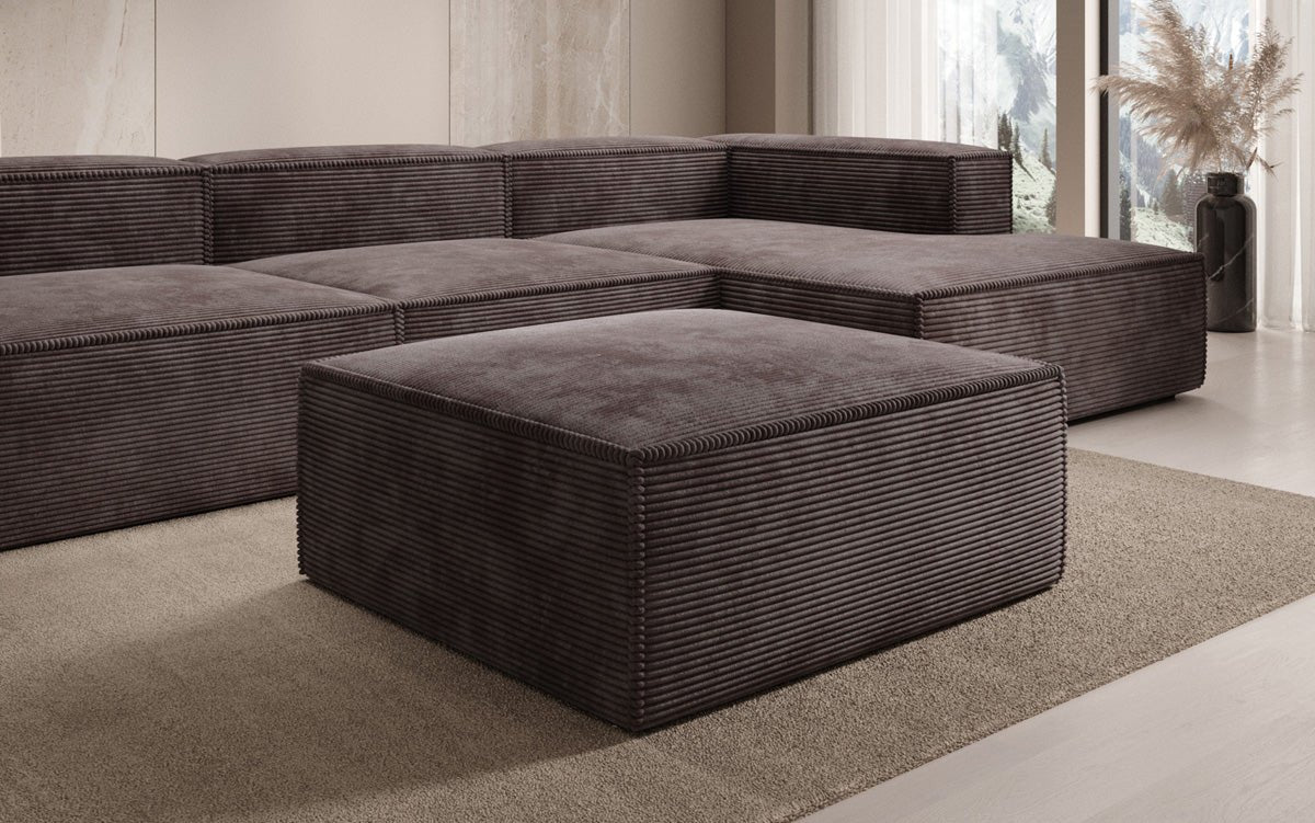 Lesley Side Stool in Corduroy