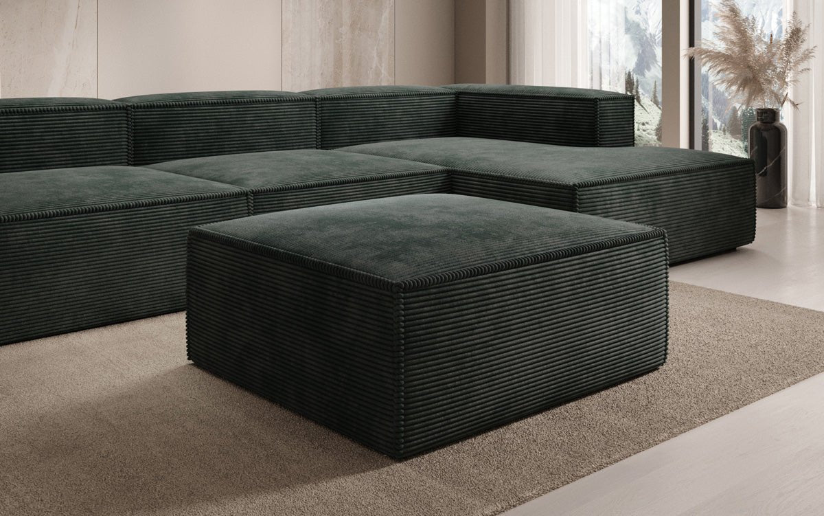 Lesley Side Stool in Corduroy