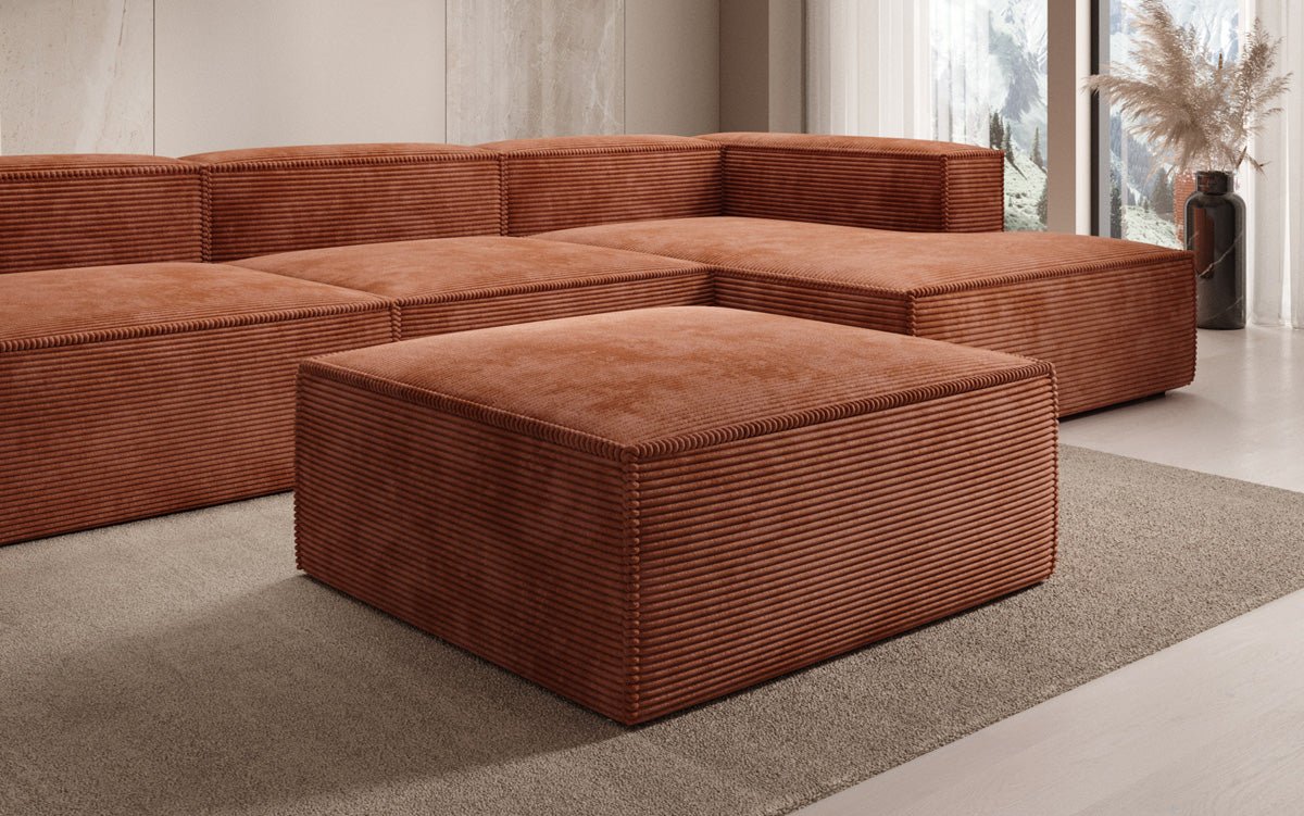 Lesley Side Stool in Corduroy