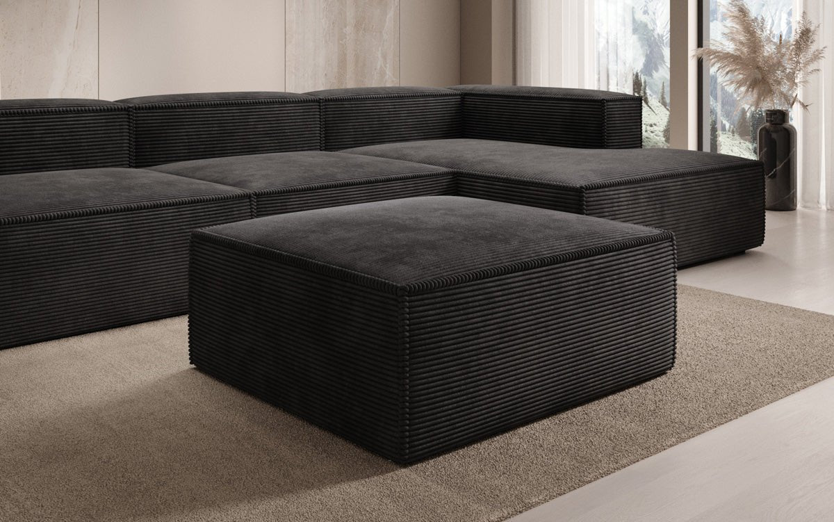 Lesley Side Stool in Corduroy