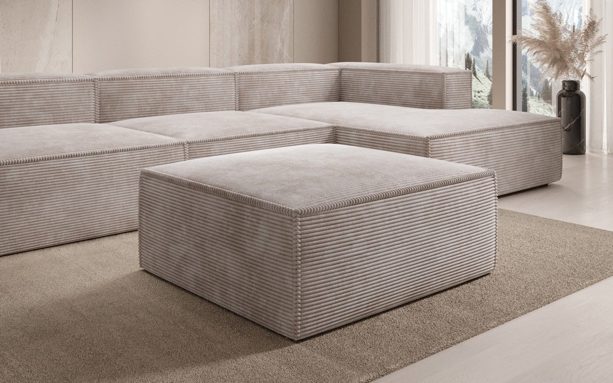 Lesley Side Stool in Corduroy