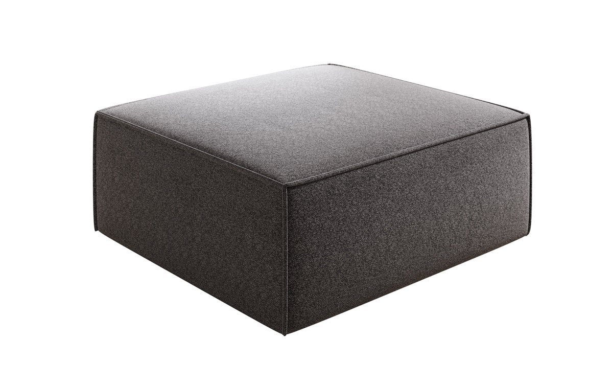 Lesley Side Stool in Textured Fabric