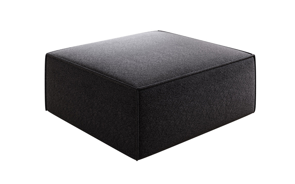 Lesley Side Stool in Textured Fabric