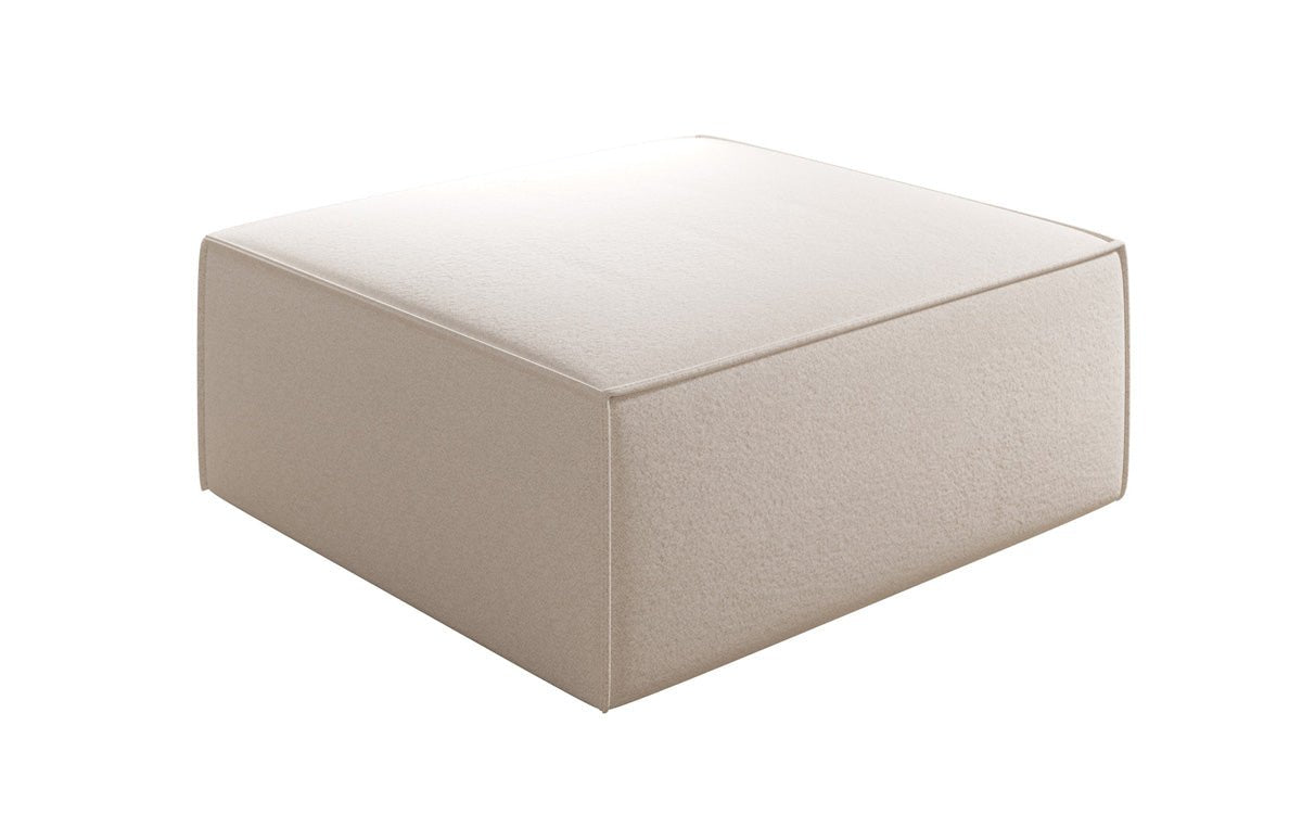 Lesley Side Stool in Textured Fabric