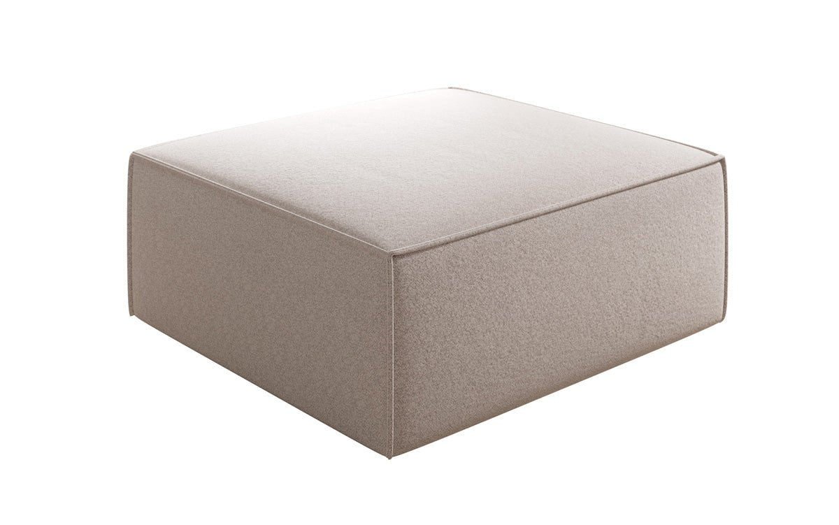 Lesley Side Stool in Textured Fabric