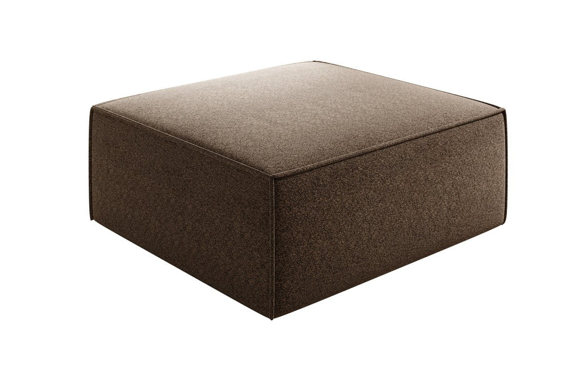 Lesley Side Stool in Textured Fabric