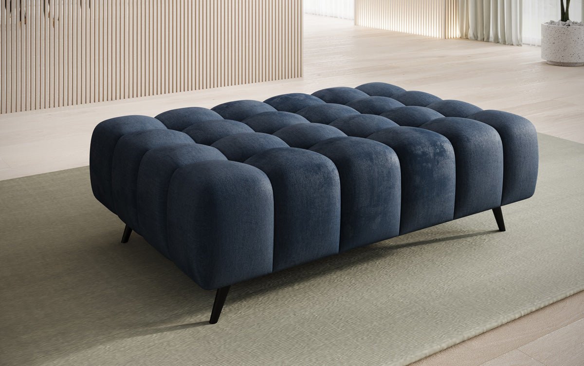 Amora velvet side stool