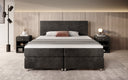 Athene Box Spring Bed in Cord