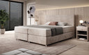 Athene Box Spring Bed in Cord