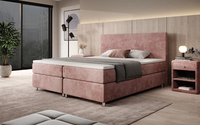 Boxspringbett Athene in Cord