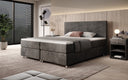 Athene Box Spring Bed in Cord