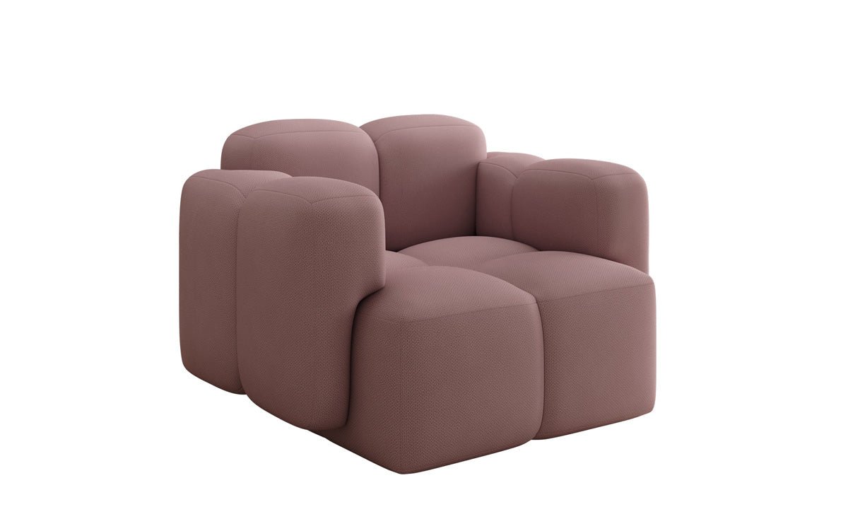 Designer Sofa-Sessel Celly in Stoff